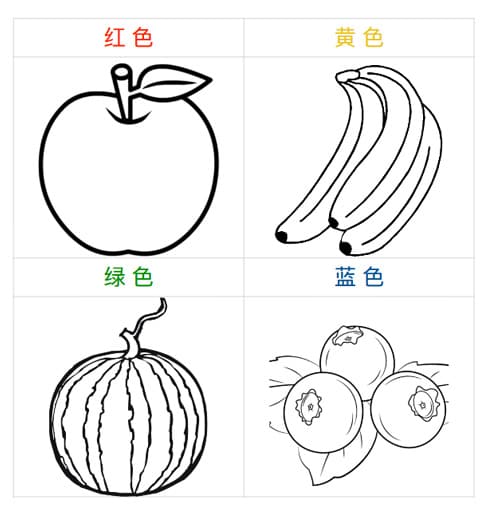 The Colour of Fruits